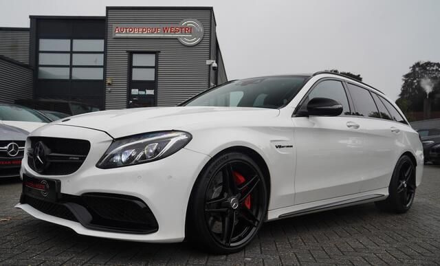 Wit Gebruikt 2017 Mercedes C63S AMG AMG Stationwagen | € 44.475 (Super prijs) - Afbeelding 1/4