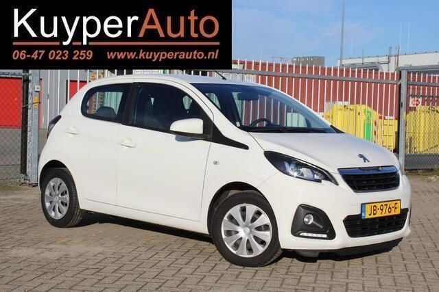Wit Gebruikt 2016 Peugeot 108 Active Hatchback | € 5.750 (Eerlijke prijs) - Afbeelding 1/4
