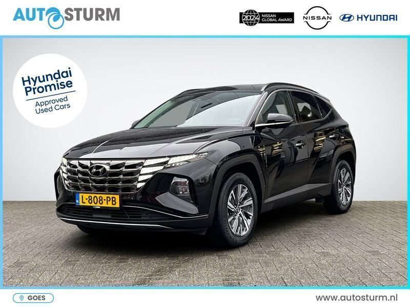 Zwart Gebruikt 2021 Hyundai Tucson Comfort SUV | € 29.380 (Eerlijke prijs) - Afbeelding 1/4