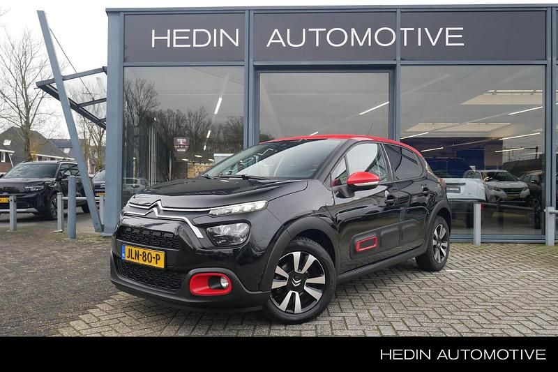 Zwart Gebruikt 2023 Citroën C3 Shine Hatchback | € 18.445 (Eerlijke prijs) - Afbeelding 1/4