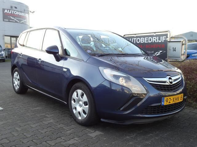 Blauw Gebruikt 2012 Opel Zafira Tourer Edition MPV | € 6.650 (Eerlijke prijs) - Afbeelding 1/4