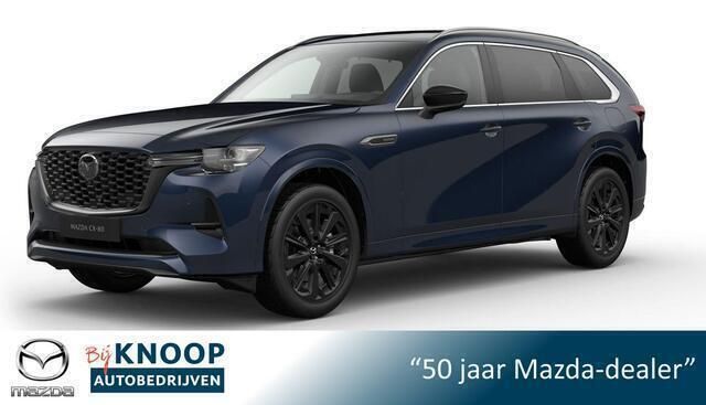 Blauw Nieuw 2025 Mazda CX-80 Homura-Line SUV | € 70.990 (Eerlijke prijs) - Afbeelding 1/4