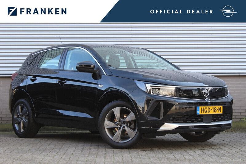 Zwart Gebruikt 2024 Opel Grandland X Elegance SUV | € 27.145 (Super prijs) - Afbeelding 1/4