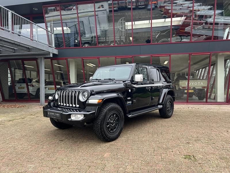 Zwart Gebruikt 2023 Jeep Wrangler Sahara SUV | € 67.950 (Eerlijke prijs) - Afbeelding 1/4
