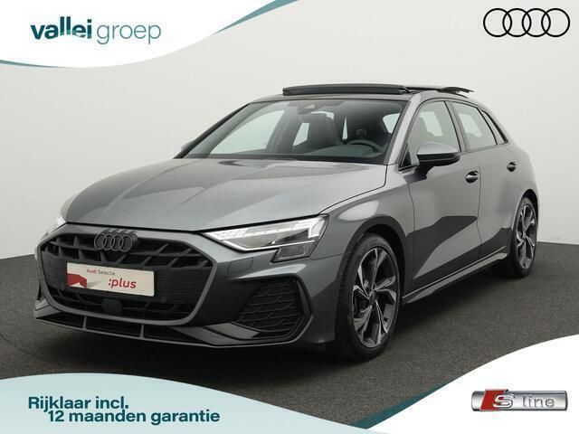 Grijs Gebruikt 2024 Audi A3 Sportback S-Line Hatchback | € 44.900 (Duur) - Afbeelding 1/4
