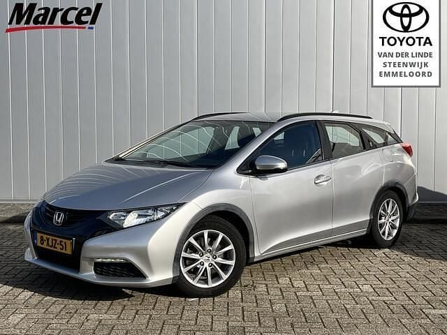 Grijs Gebruikt 2014 Honda Civic Comfort Stationwagen | € 10.950 (Eerlijke prijs) - Afbeelding 1/4