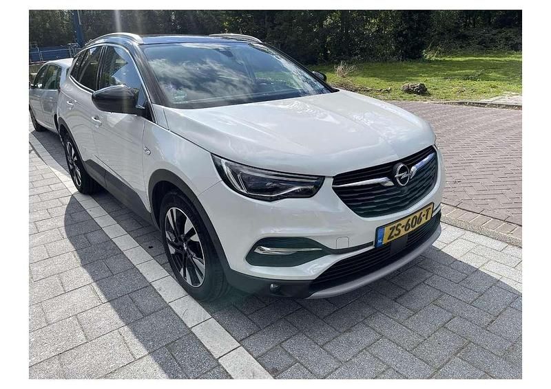 Wit Gebruikt 2019 Opel Grandland X Ultimate SUV | € 13.995 (Super prijs) - Afbeelding 1/4