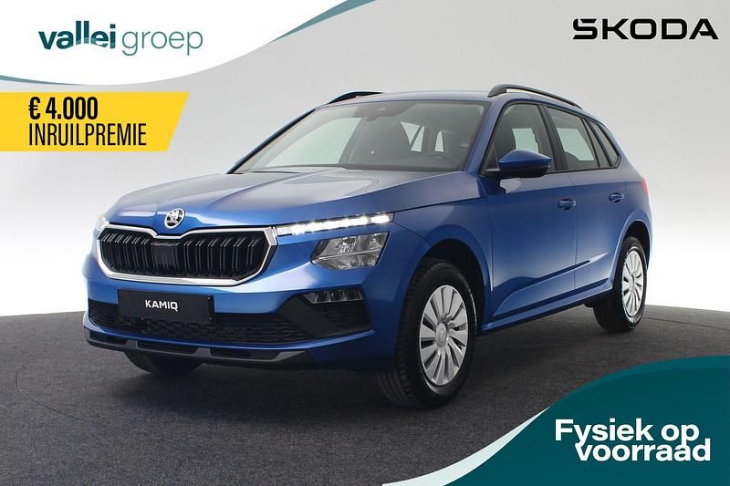 Blauw Nieuw 2025 Skoda Kamiq Essence SUV | € 30.940 (Eerlijke prijs) - Afbeelding 1/4
