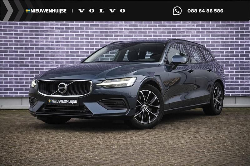 Blauw Occasion 2020 Volvo V60 Momentum Stationwagen | € 27.894 (Goede deal) - Afbeelding 1/4