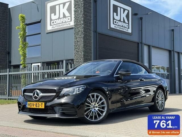 Occasion Mercedes C300 Premium Plus 258 PK (189 kW) 2019 Zwart Cabriolet