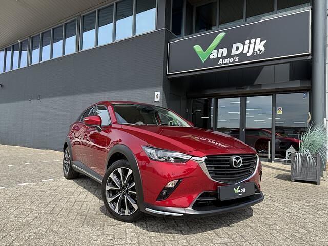 Rood Gebruikt 2019 Mazda CX-3 SUV | € 15.950 (Super prijs) - Afbeelding 1/4