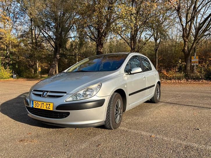 Grijs Gebruikt 2002 Peugeot 307 Hatchback | € 1.250 (Eerlijke prijs) - Afbeelding 1/4