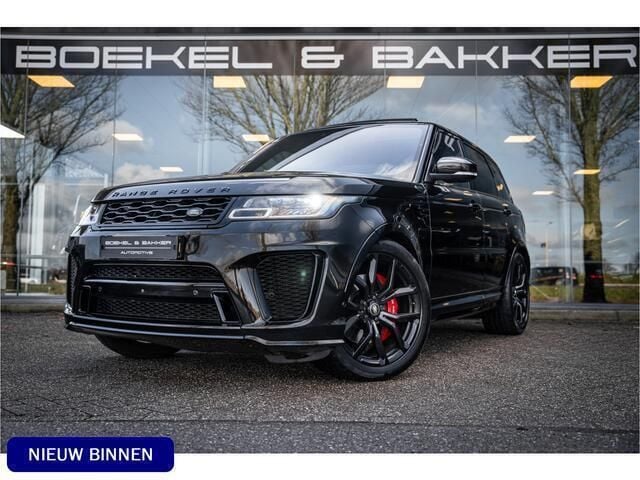 Zwart, metallic lak Gebruikt 2018 Land Rover Range Rover Sport SVR SUV | € 76.950 (Iets duurder) - Afbeelding 1/4