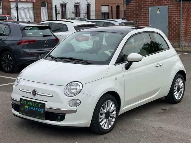 Wit Gebruikt 2014 Fiat 500 Sport Hatchback | € 8.499 - Afbeelding 1/4