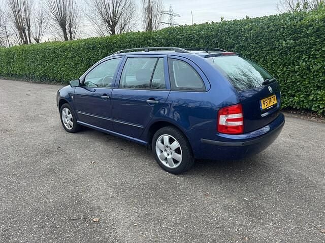 Occasion Skoda Fabia Elegance 75 PK (55 kW) 2006 Blauw Stationwagen
