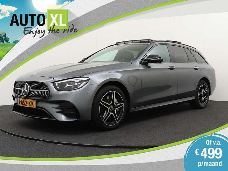 Grijs Gebruikt 2022 Mercedes E300 Business Stationwagen | € 38.940 (Eerlijke prijs) - Afbeelding 1/4