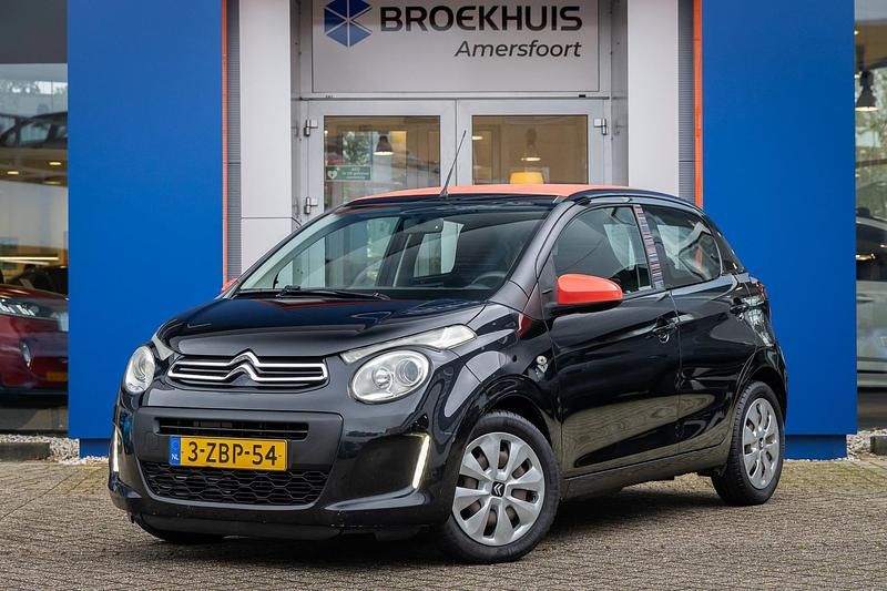 Zwart Occasion 2014 Citroën C1 Feel Hatchback | € 7.395 (Eerlijke prijs) - Afbeelding 1/4