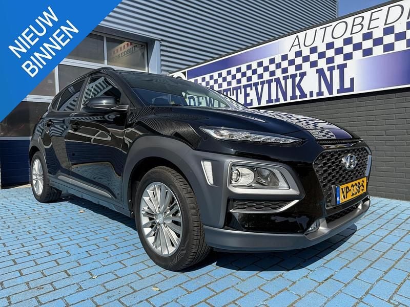 Zwart Gebruikt 2018 Hyundai Kona SUV | € 16.450 (Eerlijke prijs) - Afbeelding 1/4