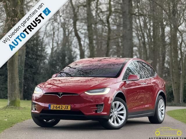 Rood, metallic lak Gebruikt 2018 Tesla Model X SUV | € 34.900 (Super prijs) - Afbeelding 1/4