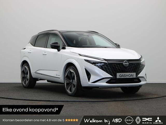 Wit Nieuw 2025 Nissan Qashqai SUV | € 41.945 (Eerlijke prijs) - Afbeelding 1/3