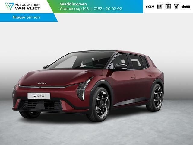 Rood Nieuw 2025 Kia EV4 GT-Line Hatchback | € 48.995 (Duur) - Afbeelding 1/4