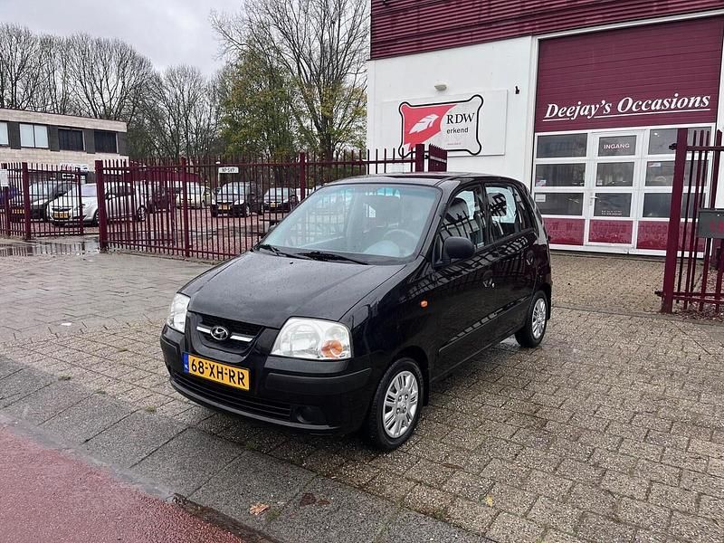 Zwart Gebruikt 2007 Hyundai Atos Active Hatchback | € 2.450 - Afbeelding 1/4