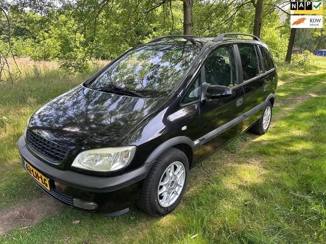 Zwart Gebruikt 2003 Opel Zafira Elegance MPV | € 2.150 - Afbeelding 1/4
