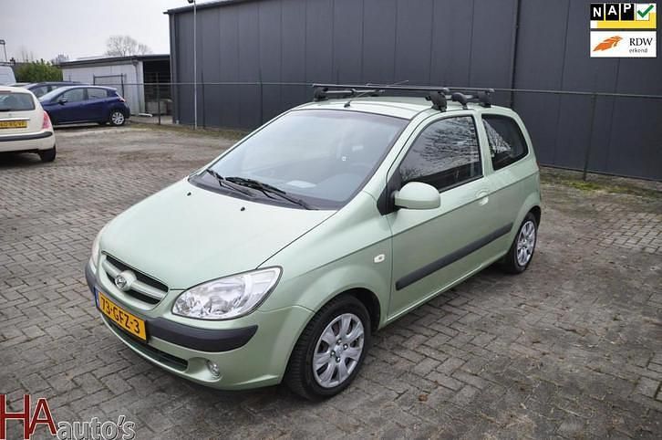 Groen Occasion 2008 Hyundai Getz Active Hatchback | € 1.499 (Eerlijke prijs) - Afbeelding 1/4