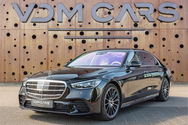 Zwart Gebruikt 2021 Mercedes S500 AMG line Sedan | € 119.900 - Afbeelding 1/4