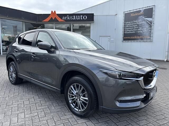 Grijs Gebruikt 2019 Mazda CX-5 Exclusive-Line SUV | € 26.900 (Goede deal) - Afbeelding 1/3