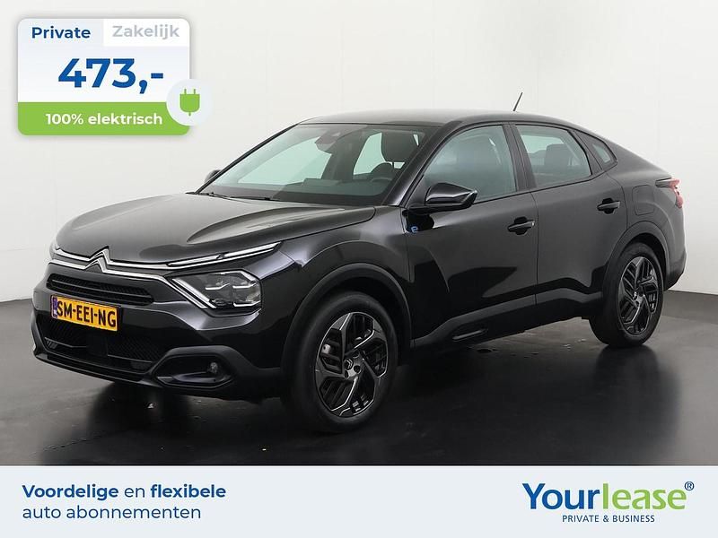 Zwart Gebruikt 2024 Citroën e-C4 Feel Sedan | € 21.894 (Eerlijke prijs) - Afbeelding 1/4