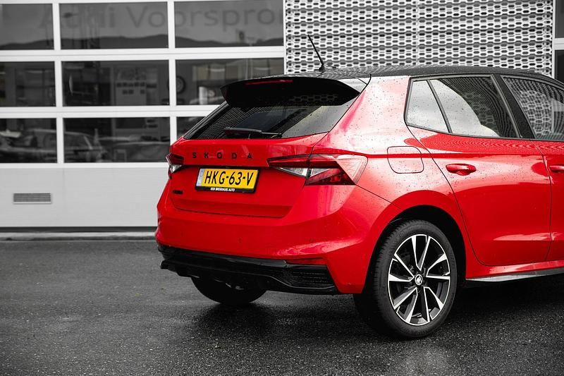 Occasion Skoda Fabia Monte Carlo 95 PK (69 kW) 2025 Rood Hatchback