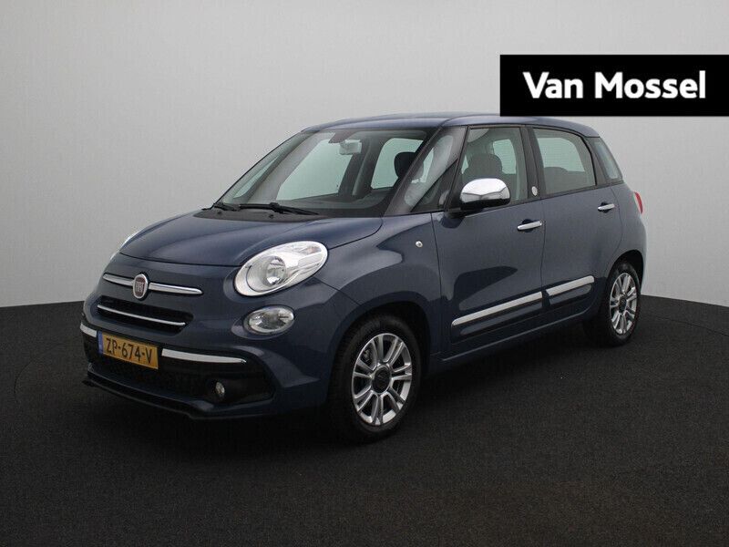 Blauw Gebruikt 2019 Fiat 500L Pop Star MPV | € 10.795 - Afbeelding 1/4