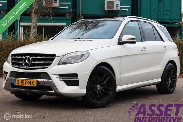 Wit (metallic) Gebruikt 2013 Mercedes 500 SUV | € 29.995 (Duur) - Afbeelding 1/4