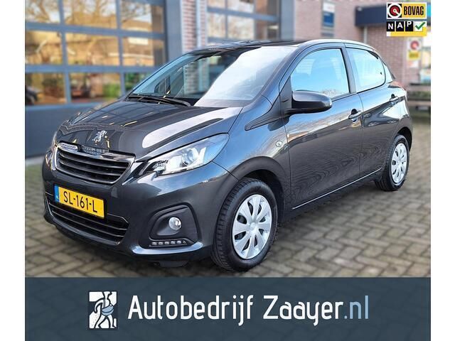 Grijs Gebruikt 2018 Peugeot 108 Active Hatchback | € 7.750 (Eerlijke prijs) - Afbeelding 1/4