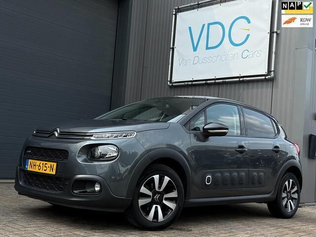 Grijs Gebruikt 2017 Citroën C3 PureTech Hatchback | € 7.945 (Eerlijke prijs) - Afbeelding 1/4
