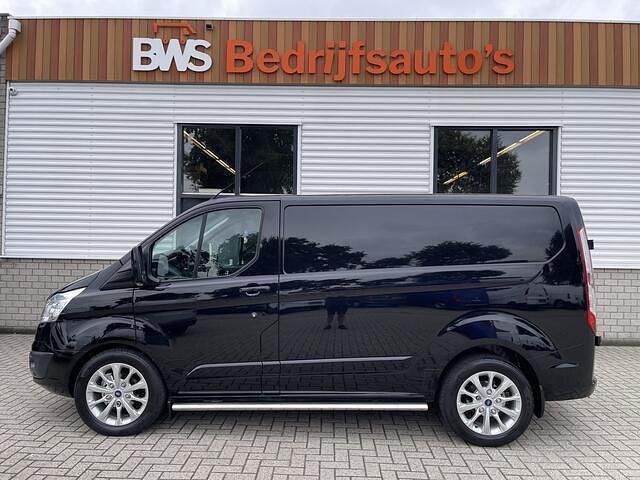Zwart Gebruikt 2017 Ford Transit Custom Van | € 12.950 (Super prijs) - Afbeelding 1/4