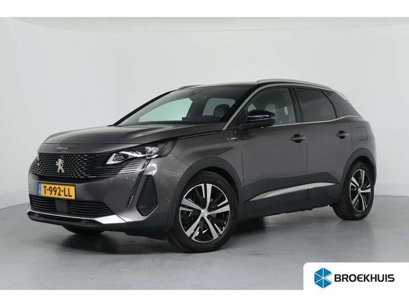 Grijs Gebruikt 2021 Peugeot 3008 Business-Line SUV | € 29.900 (Eerlijke prijs) - Afbeelding 1/4