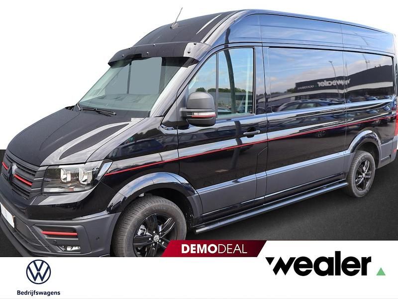Zwart Gebruikt 2024 VW Crafter Highline Van | € 50.840 - Afbeelding 1/4