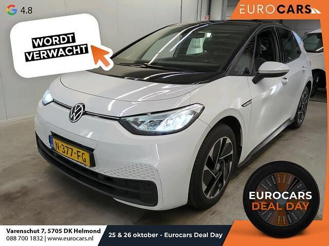 Wit Gebruikt 2021 VW ID.3 Life Hatchback | € 16.990 (Goede deal) - Afbeelding 1/4