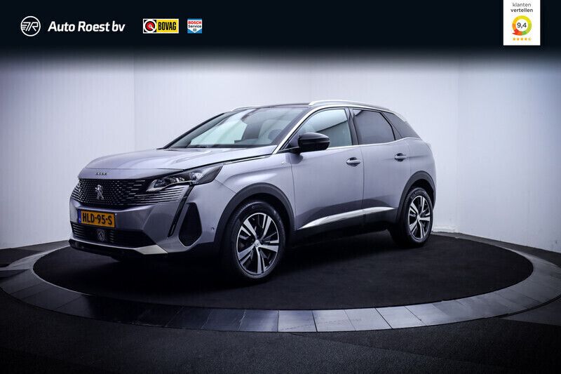 Grijs Gebruikt 2023 Peugeot 3008 GT-line SUV | € 28.925 (Eerlijke prijs) - Afbeelding 1/4