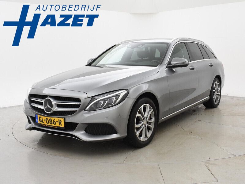 Grijs Gebruikt 2015 Mercedes C350 Stationwagen | € 14.900 - Afbeelding 1/4