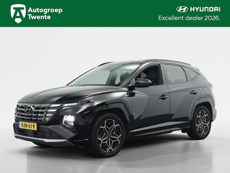 Zwart Occasion 2025 Hyundai Tucson N Line SUV | € 33.450 (Super prijs) - Afbeelding 1/4