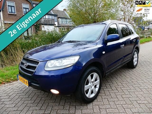 Blauw Gebruikt 2009 Hyundai Santa Fe SUV | € 5.245 (Eerlijke prijs) - Afbeelding 1/4
