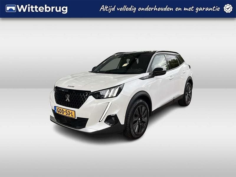 Wit Gebruikt 2020 Peugeot 2008 GT-line SUV | € 18.950 (Eerlijke prijs) - Afbeelding 1/2