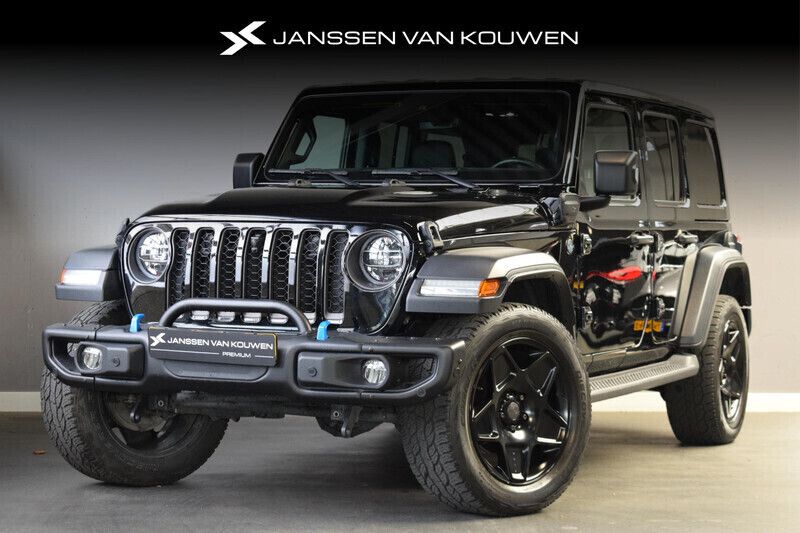 Zwart Gebruikt 2021 Jeep Wrangler Unlimited 80th Anniversary SUV | € 56.945 (Eerlijke prijs) - Afbeelding 1/4