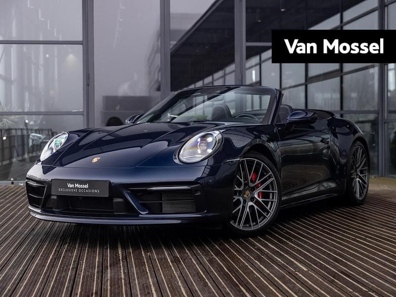 Blauw Gebruikt 2021 Porsche 911 Carrera S Cabriolet Cabriolet | € 154.900 (Super prijs) - Afbeelding 1/4