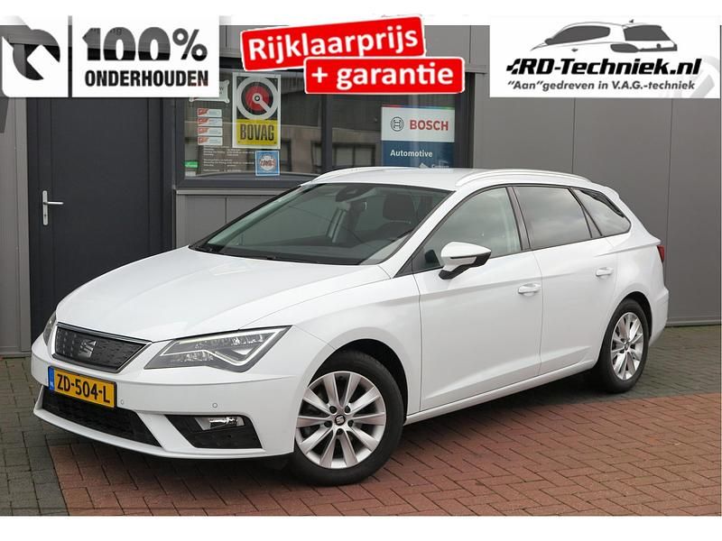 Wit Occasion 2019 Seat Leon ST Business Stationwagen | € 16.399 (Eerlijke prijs) - Afbeelding 1/3