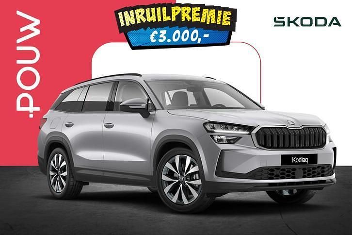 Zilver Nieuw 2025 Skoda Kodiaq Business Line SUV | € 52.250 (Goede deal) - Afbeelding 1/4