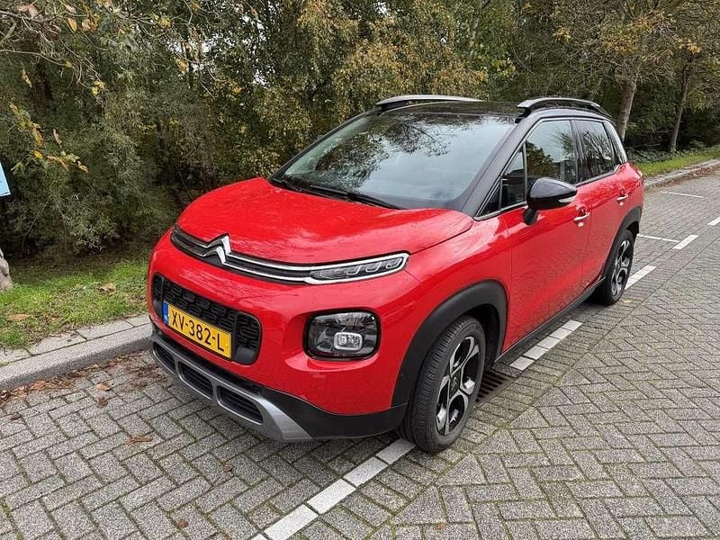 Rood Gebruikt 2019 Citroën C3 Aircross Shine SUV | € 9.995 (Goede deal) - Afbeelding 1/4